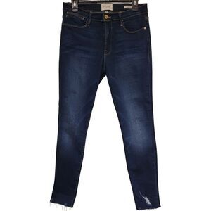 FRAME Le High Skinny Dark Wash High Rise Skinny Jeans Women's 31W